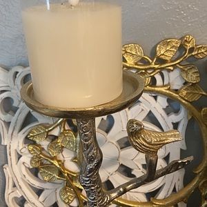 Bird candle holder one only